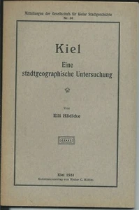Elli Hädicke: Eine stadtgeographische Untersuchung, 1931 - Bild 1 von 1