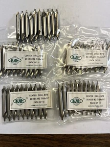20pcs M2 HSS #3 center drills 7/64x1/4x2" #530-300 - Picture 1 of 4