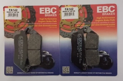 Pastillas de freno de disco delanteras orgánicas EBC se adaptan a SUZUKI GSF600 BANDIT (1995 a 1999) Foto 1 de 4