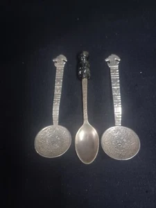 Cucchiai da mezza tazza argento messicano vintage - Foto 1 di 8
