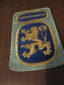 Lowenbrau Beer Embroidered Patch - Size 5"x8" - Picture 1 of 1