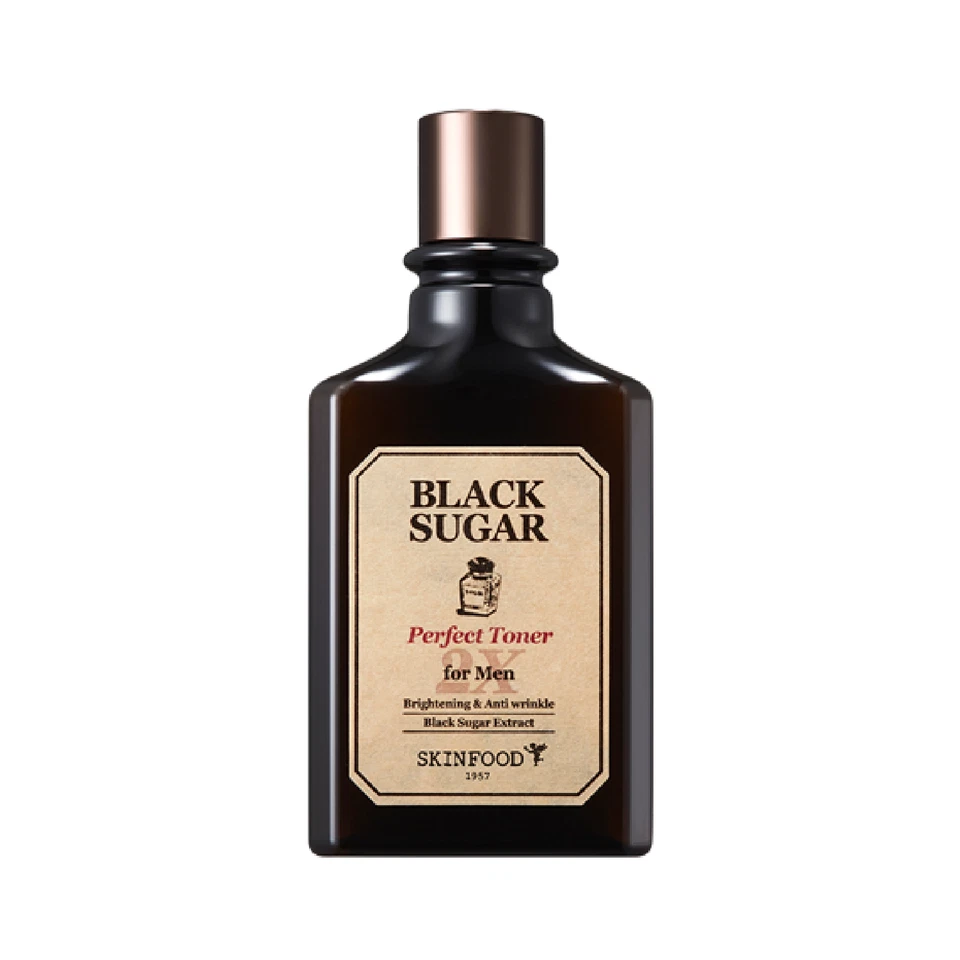 SKINFOOD Black Sugar Perfect Toner 2X For Men 180ml (6.08oz) - Image 1 of 1