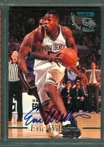 Eric Williams Basketball Auto 1995-96 Classic '95 Signature Autograph Signed - Picture 1 of 1