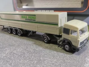 1/87 Herpa Iveco Turbostar MAX RENZ pianale TG 847009 - Foto 1 di 1