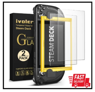 Paquete de 2 protectores de pantalla mate para Steam Deck 7.0/Steam Deck OLED 7.4 Mat Foto 1 de 3