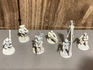 A5768 WARHAMMER 40K ASTRA MILITARUM IMPERIAL IG CADIAN COMMAND SQUAD + EXTRA