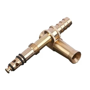1pcs Garden Thread Brass Hose Nozzle High Pressure New - Picture 1 of 3