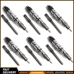 6PCS Fuel Injector&Tube 0445120050 0445120185 For Dodge Ram 2500 3500 6.7L 07-12 - Picture 1 of 6