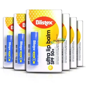 6x Blistex Ultra SPF50+ Lip Balm Stick - 4.25g - Picture 1 of 1