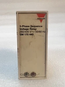 ELECTROMATIC SM 170 440 3-PHASE SEQUENCE VOLTAGE RELAY - Picture 1 of 7