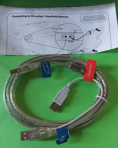 Sizzix EC-R1200 Eclips Cutting Machine Remote Control Cable & directions - Picture 1 of 1