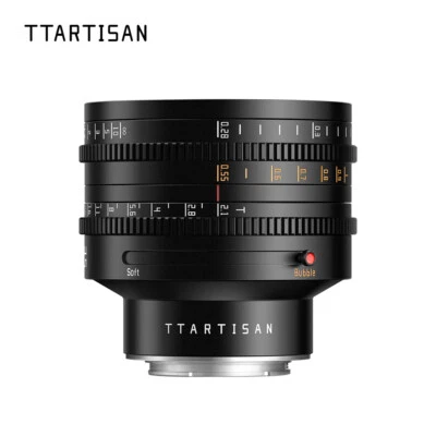 Lente de cine de fotograma completo TTArtisan 35 mm T2.1 para Sony E Canon Fuji X Nikon Z montura L Foto 1 de 4
