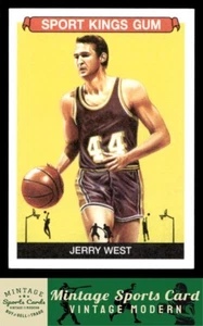 2023 Sportkings Volume 4 - Jerry West - #125 Los Angeles Lakers - Picture 1 of 2