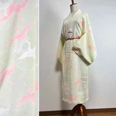 【Рядом с монетным двором, старинное кимоно, японское кимоно, веревка для кимоно, кимоно, - Изображение 1 из 4