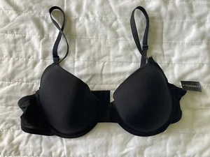 Black Peacocks TShirt Bra Size 34C NWT - Picture 1 of 6