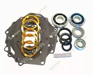 Jeep AX5 Manual Transmission Overhaul Rebuild Kit *1984-1987* *5-SPD* W/Synchros - Foto 1 di 1