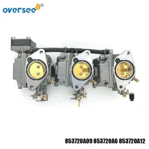 853720A09 853720A6 853720A12 CARBURETOR Set For Mercury 40 Lightning XR 50HP Out - Picture 1 of 5