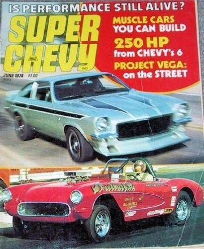 SUPER CHEVY 1974 JUNE - MICKEY THOMPSON, GULDSTRAND Foto 1 de 1