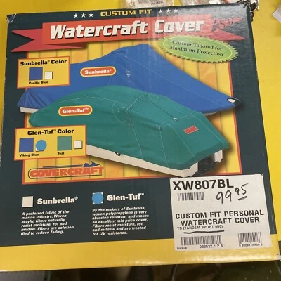 Cubierta para embarcaciones Covercraft Custom Fit Glen-Tuf XW807BL Foto 1 de 4