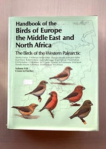 RSPB Handbook of The Birds of Europe Middle East & North Africa Vol. 8 Hardback - Picture 1 of 6