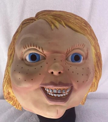 Child’s Play 2 Chucky Rubies Adult Halloween Mask SCARY ~ Read ~ - Image 1 of 4