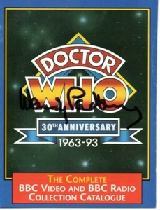 Doctor Who - BBC 30th Anniversary Catalogue Signed by Wendy Padbury - Picture 1 of 1