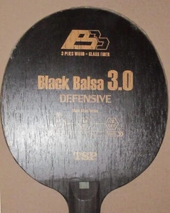 TSP Black Balsa 3.0 Holz Abwehrholz Tischtennis Tischtennisschläger Anti Noppe 3 - Bild 1 von 6