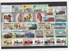 Lotto 26 Francobolli Tematica Auto Automobili Q1217
