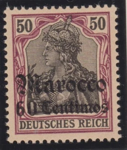 === Dt. Auslandspostamt MAROKKO Mi. 28 **, Kat. 70€ === - Picture 1 of 2