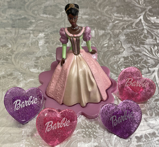 Topo de Bolo Personalizado - Topper Tema Barbie - Loira - Morena