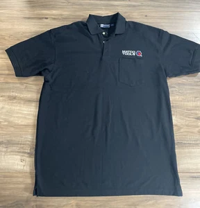 MATCO TOOLS Employee Polo Shirt Men’s Size Large Black - Picture 1 of 9