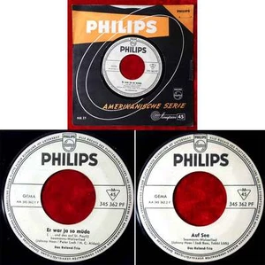 Single Roland Trio: Er war ja so müde... (Philips 345 362 PF) D Promo - Bild 1 von 1