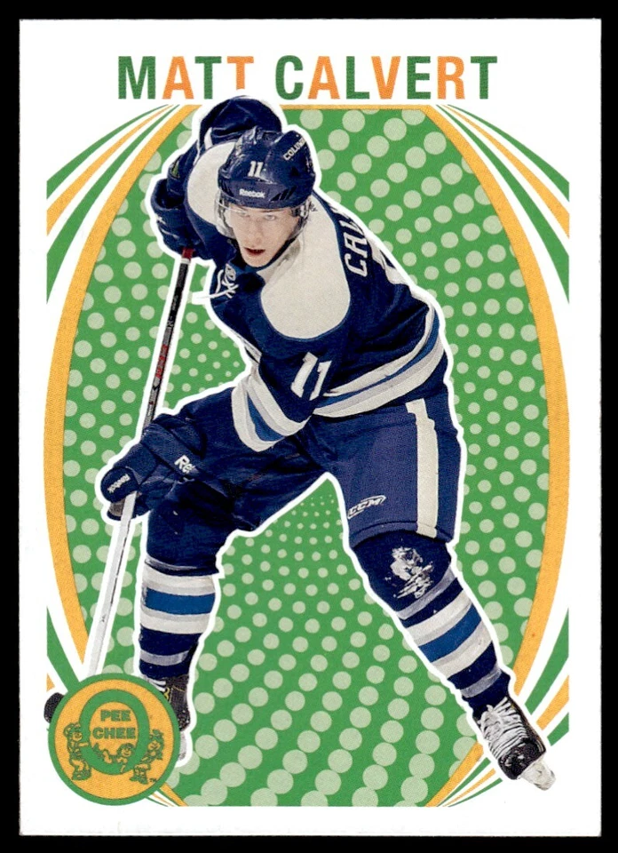 2013-14 O PEE CHEE RETRO Matt Calvert Columbus Blue Jackets #213 - Image 1 of 2