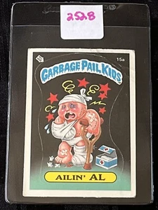 1985 Topps Garbage Pail Kids Card Series 1 OS1 Matte Back GPK Ailin' Al 15a - Picture 1 of 11