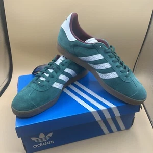 Größe 11,5 M - Adidas Gazelle Collegiate Green Burgundy. - Bild 1 von 7