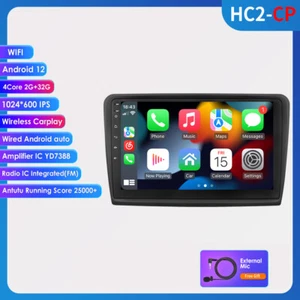 Radio GPS Navi 10" Carplay DAB+ 2+32GB Android13 para Skoda Superb 2 3T 2008-2015 - Imagen 1 de 24