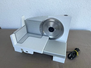 Brotschneidemaschine/Allesschneider "Bosch" Typ CNAS12 - Schlitten Restehalter - Bild 1 von 7