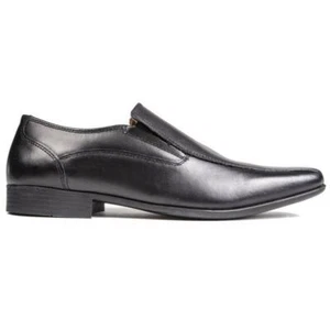 Thomas Crick Moray Herren Freizeit Formell Leder Slipper Halbschuhe Schuhe - Bild 1 von 2