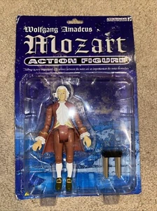 Accoutrements Wolfgang Amadeus Mozart Actionfigur mit Hocker 5,5" Komponist - Bild 1 von 6