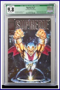 Supreme #V2 #1 CGC bewertet 9,8 Bild 1992 signiert von Brian Murray Comicbuch. - Bild 1 von 3