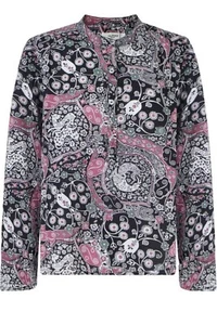 Isabel Marant Etoile Maria Top Damen Blumenmuster Dunkel Pflaume Bluse Tunika M - Bild 1 von 14