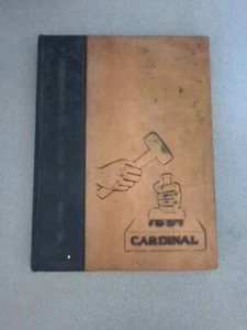 Whittier High 1957 Cardinal Yearbook Annual Philadelphia PA - Picture 1 of 6