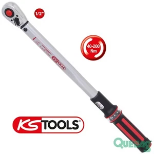 KS TOOLS Ratschen Drehmomentschlüssel ERGOTORQUE®precision 1/2" 40-200 Nm 500 mm - Bild 1 von 12