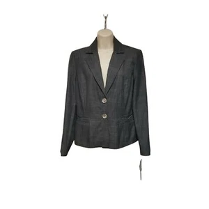 NWT Signature By Larry Levine Suit Jacket Color Gray Size 8 - Picture 1 of 12
