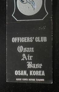 Anni 50? Club Ufficiali Osan Air Base 314th Air Division USAF Osan Corea del Sud MB - Foto 1 di 1