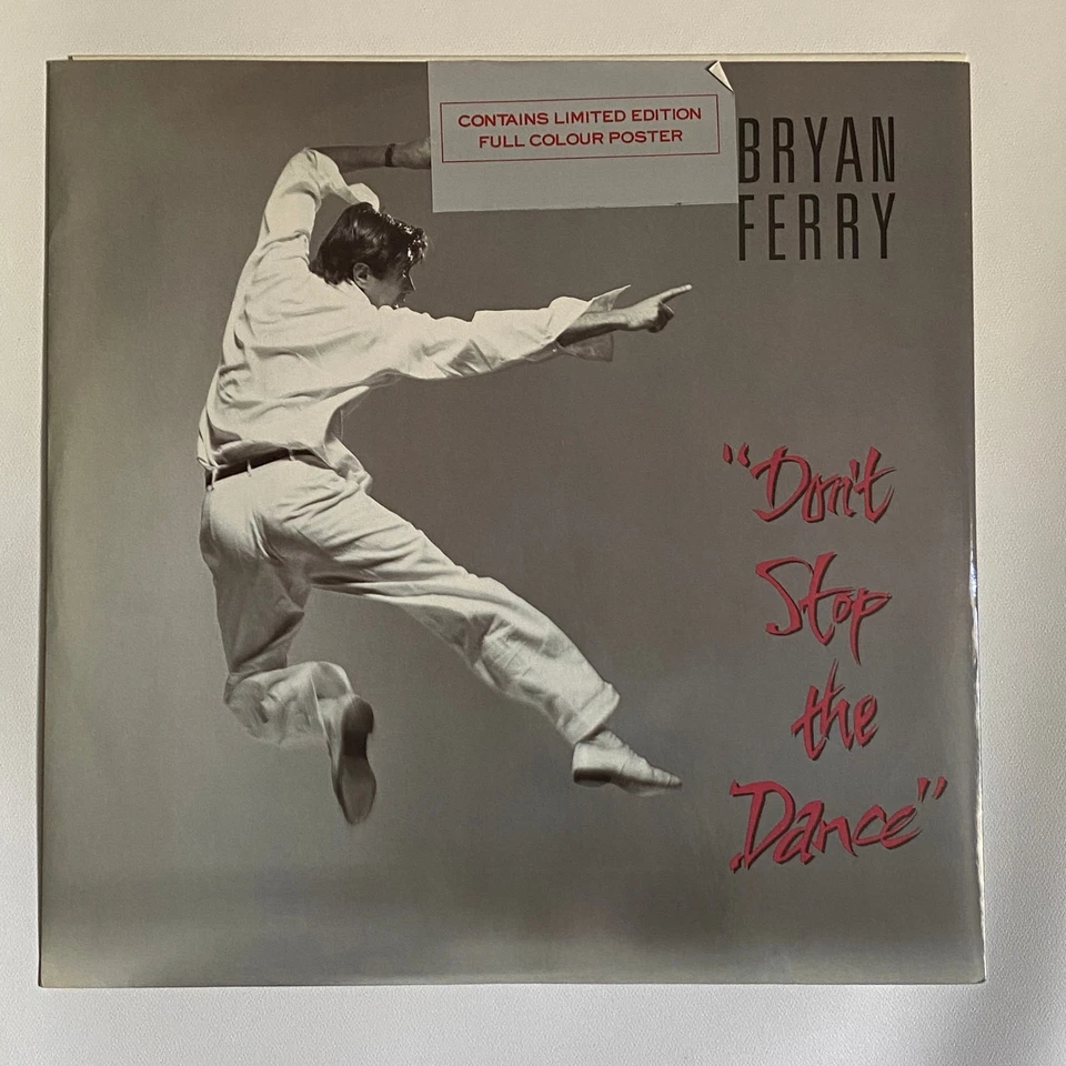 Bryan Ferry - Don't Stop The Dance UK 12", Ltd  359564605 NM/NM W/ POSTER - Image 1 of 4