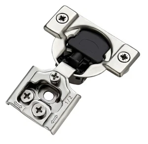 Ravinte 50 Stück (25 Paar) 1/2 Zoll Overlay Soft Close verdeckte Schrankscharniere - Bild 1 von 13