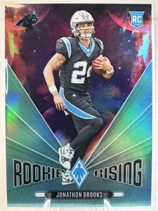 2024 Panini Phoenix Jonathon Brooks RC Teal Rookie Rising SSP #'ed 01/40 RR-JBS - Bild 1 von 2