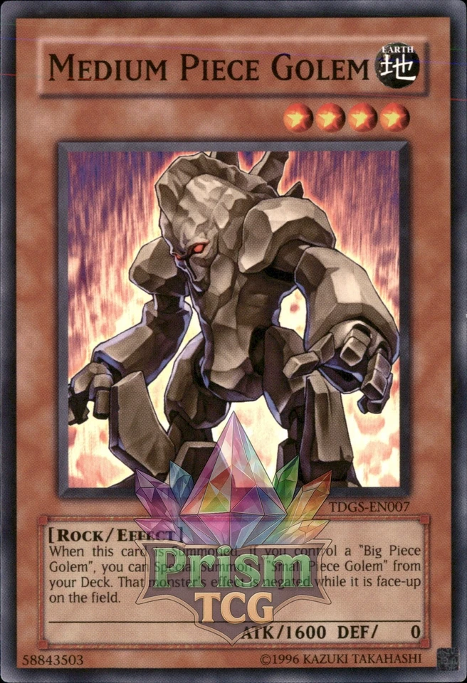 Medium Piece Golem TDGS-EN007 Yugioh - Image 1 of 1
