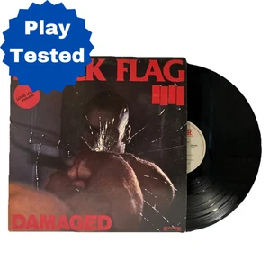 Black Flag Damaged LP Vinyl Record 1982 Netherlands Import Roadrunner RR 9956 - Imagen 1 de 8
